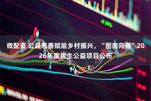 微配资 公益慈善赋能乡村振兴，“图南向善”2026年度民生公益项目公布